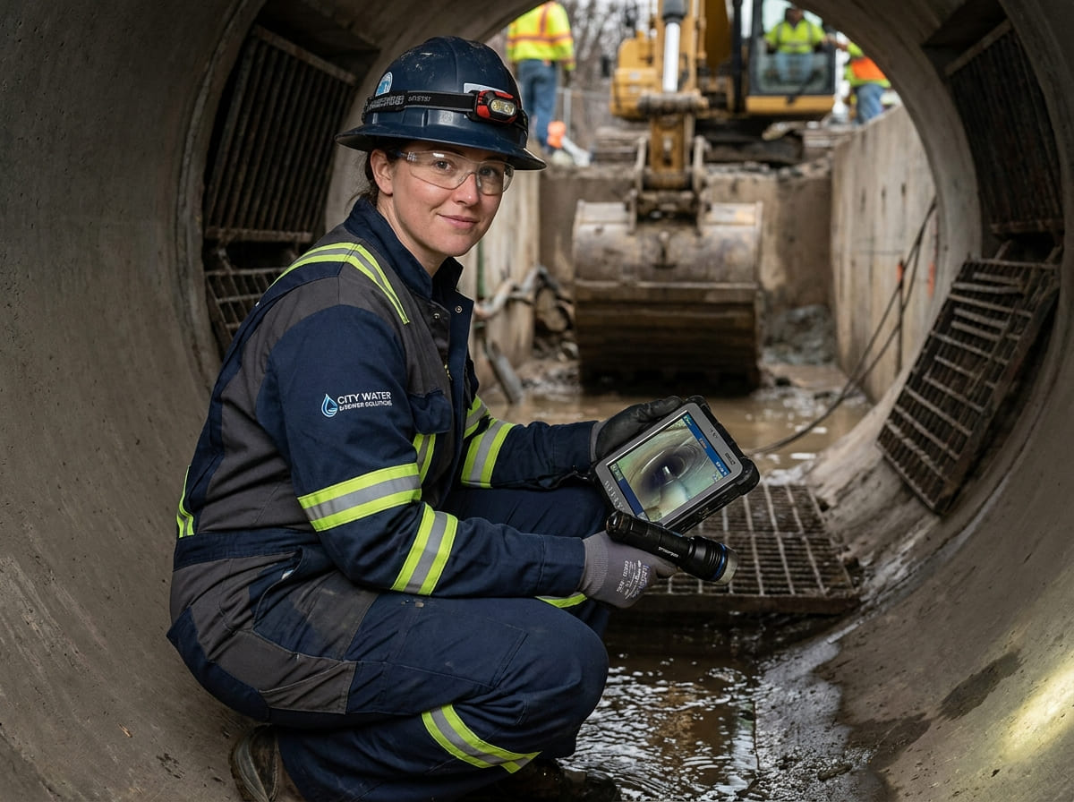 Sewer Line Inspection & Replacement in Whiteface